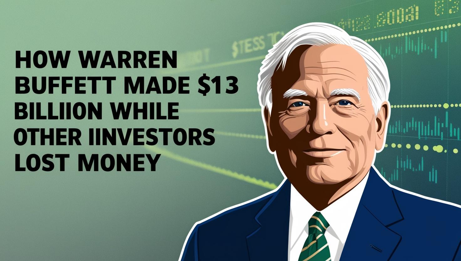 How Warren Buffett made $13 billion while other investors lost money