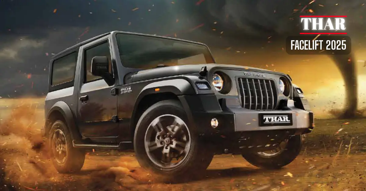Mahindra Thar 2025 Facelift
