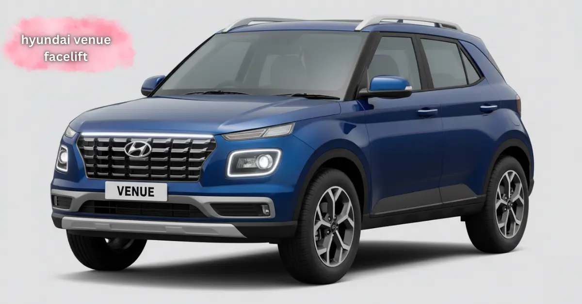 Hyundai Venue Facelift Launch Date