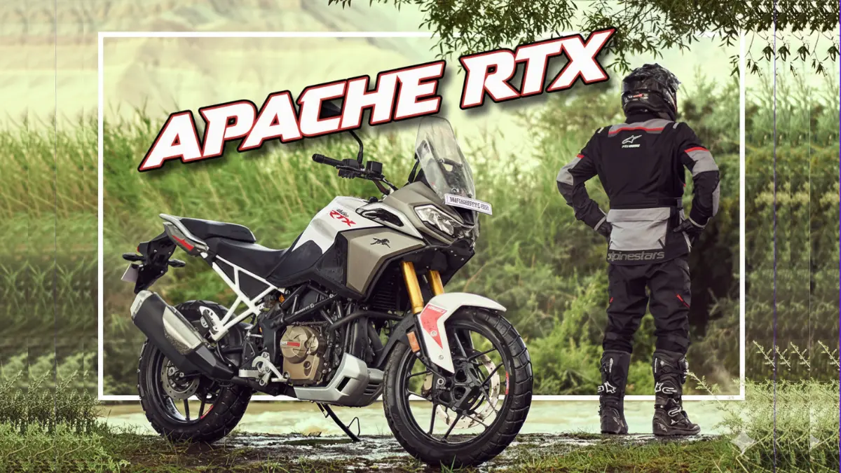 TVS Apache RTX 300 लॉन्च