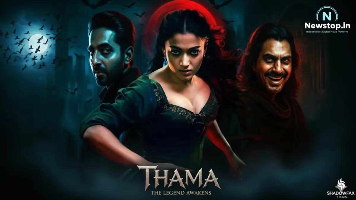Thamma Movie आयुष्मान खुराना और रश्मिका मंदाना की हॉरर फिल्म